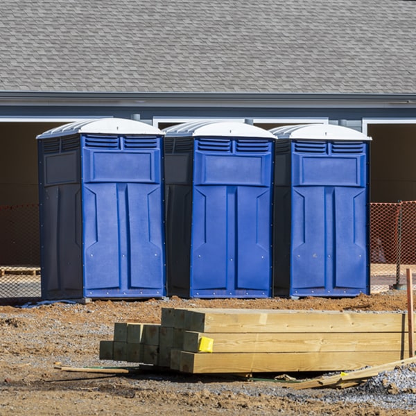 how often are the porta potties cleaned and serviced during a rental period in Middle Paxton PA